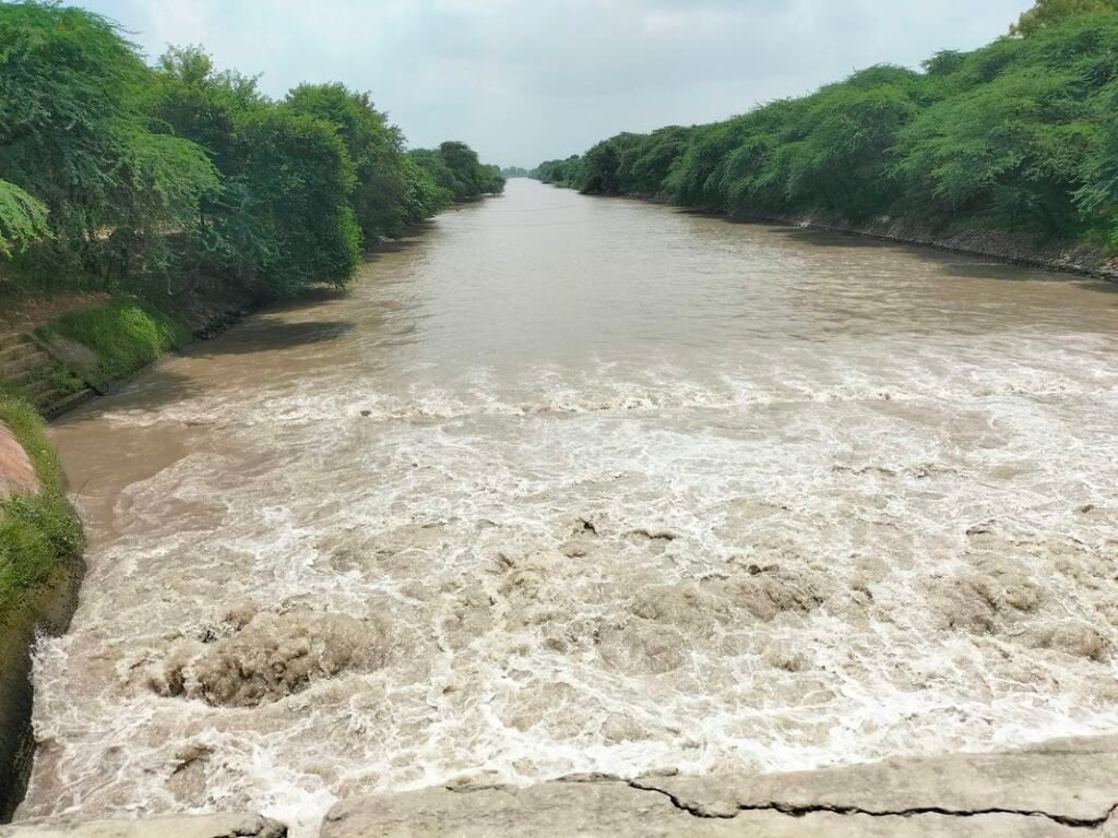 BRB canal near Tergay village kasur