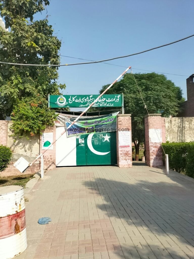 Hanifan begum college, mustafa abad lalyani. photo