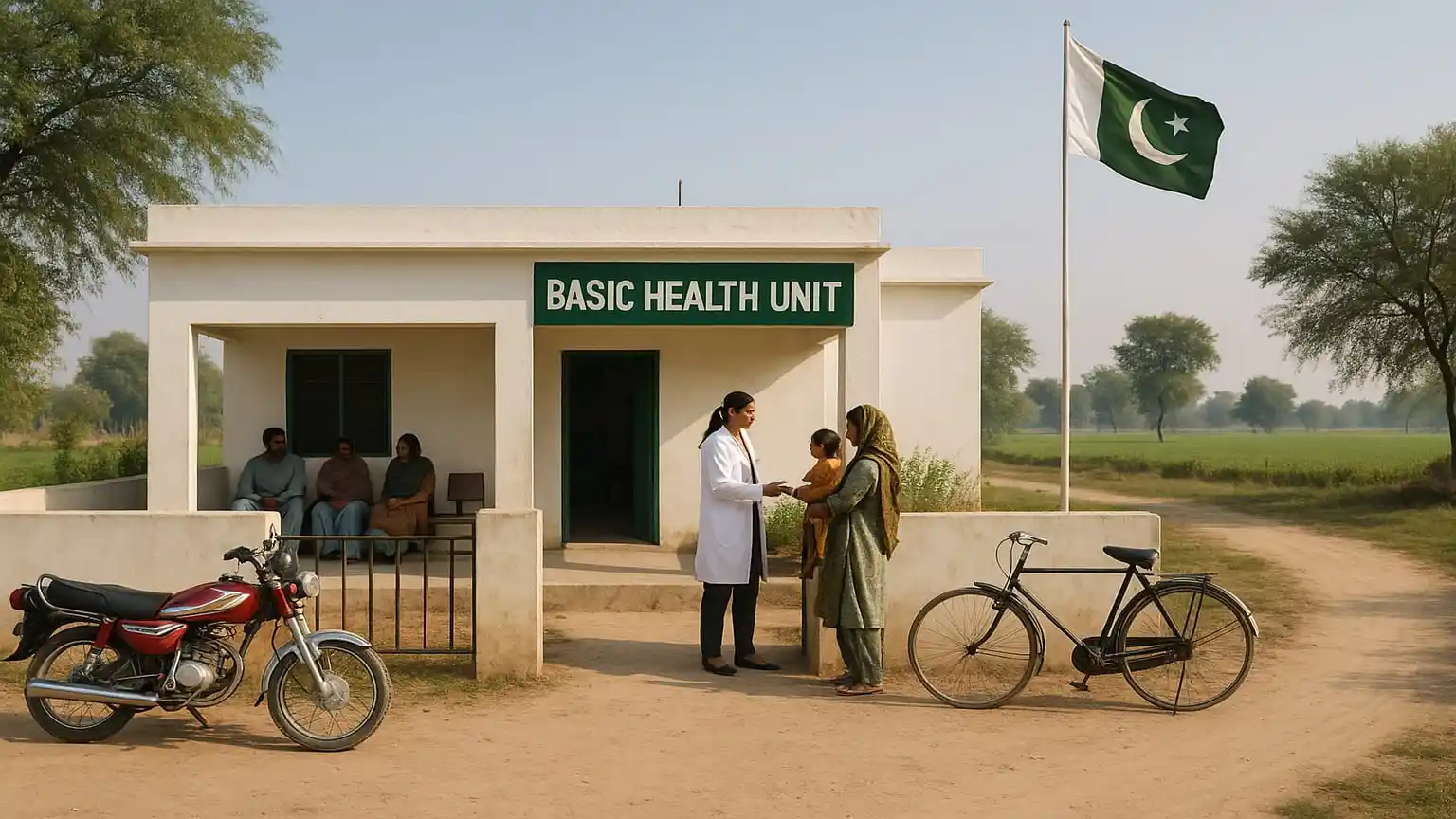 Basic health unit BHU facility in Pakpattan