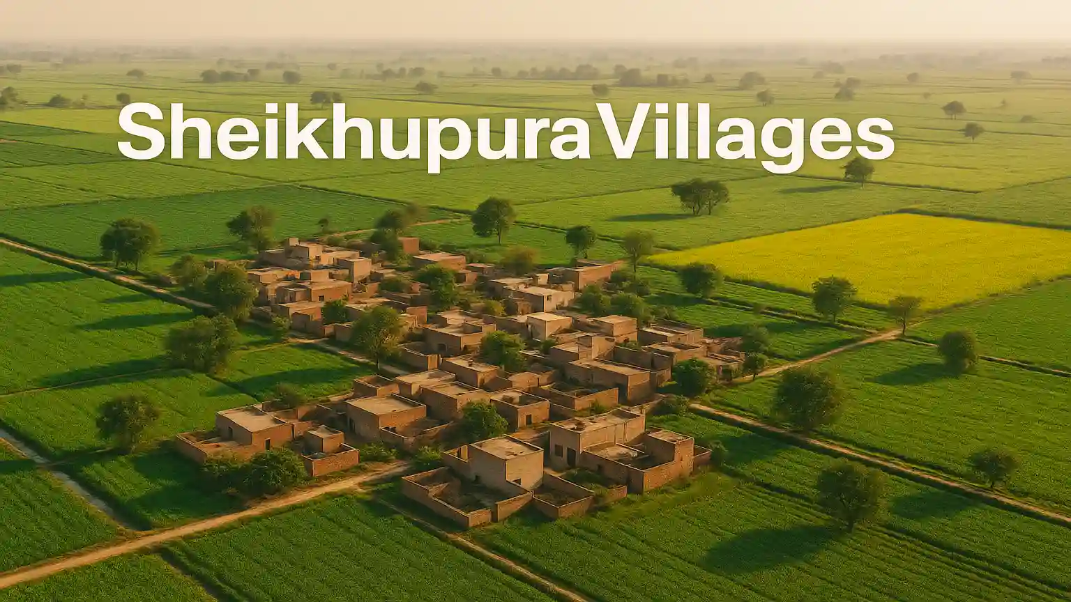 Villages in sheikhupura district