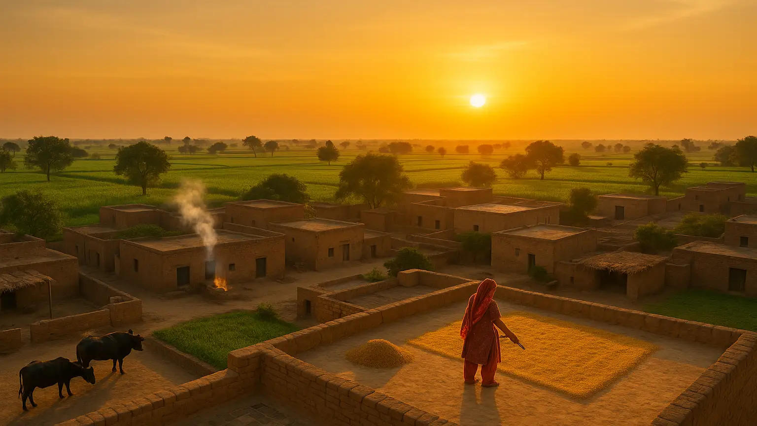 Jhang villages and settlements